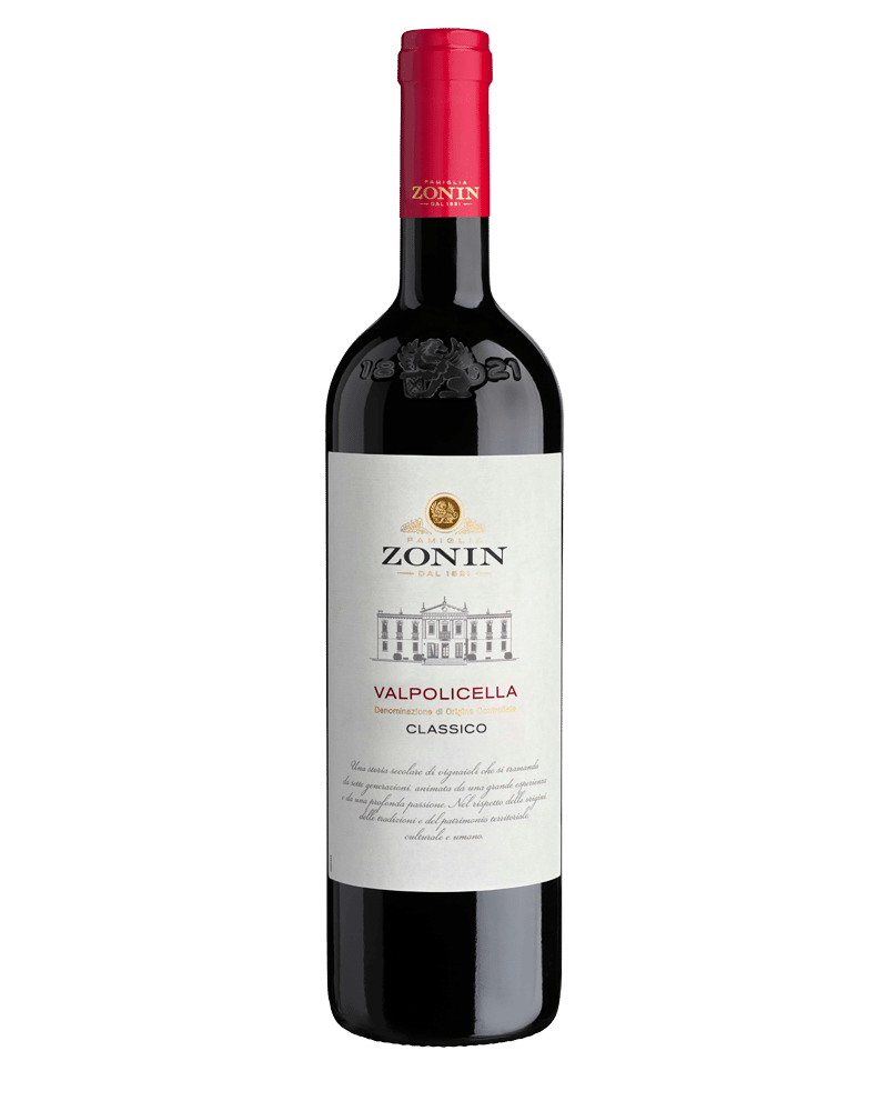 Vino tinto Italiano Zonin Valpolicella Classico DOC 750ml