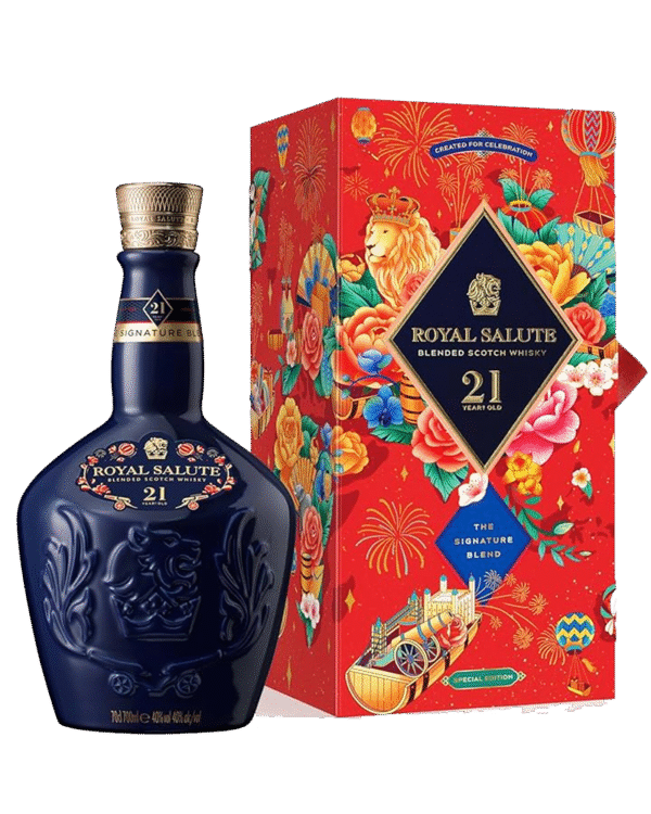 Whisky Royal Salute 21 Años 700ml Edicion Especial Luna New Year