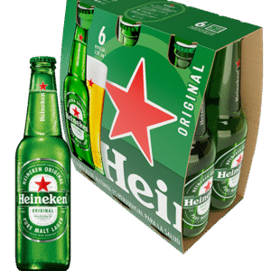 Cerveza Heineken 6 Unid x 330ml