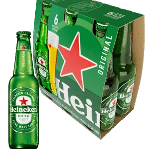 Cerveza Heineken 6 Unid x 330ml