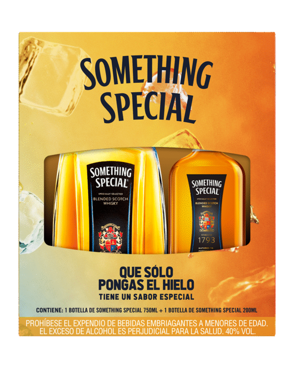 Whisky Vap  Something Special 750ml + Something Special 200 ml